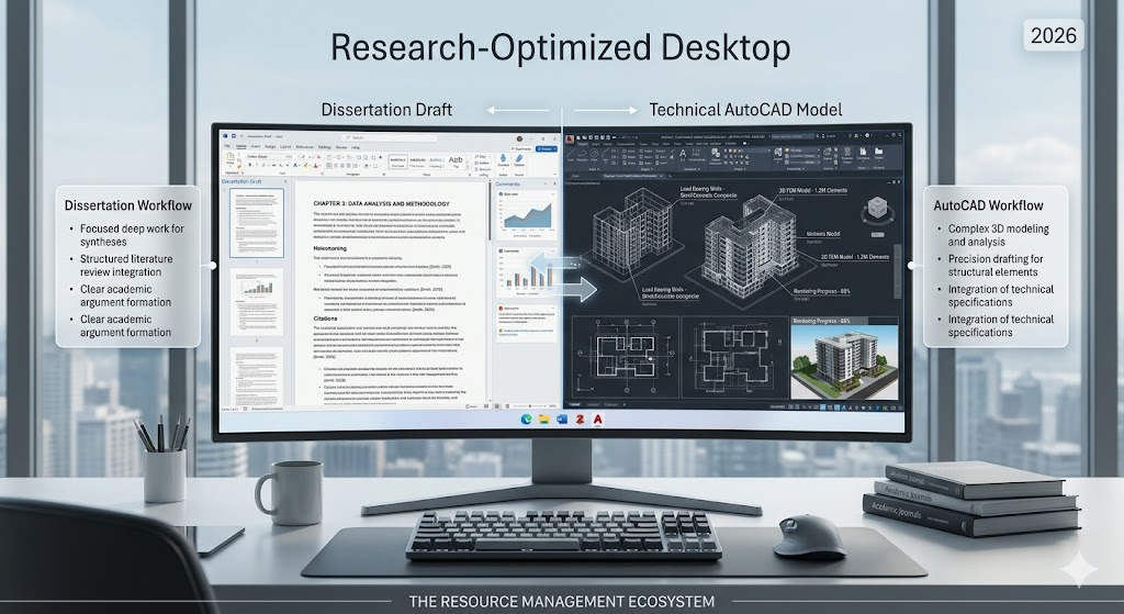 Designing the Ultimate Windows Desktop for Academic Research: A 2026 Productivity Guide